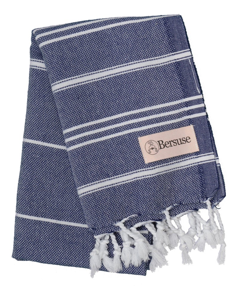 Bersuse Anatolia Bathroom Hand Towels - Premium Cotton Hand Towel for Face - Absorbent, Soft, Lightweight, Space-Saving, Quick-Drying Decorative Turkish Hand Towels - Image 1